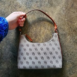 NEW Dooney & Bourke Small Monogram Canvas Tote
